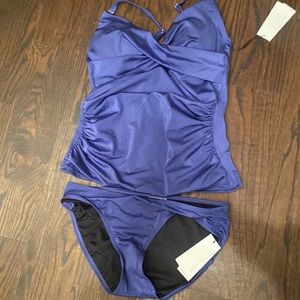 Calvin Klein Blue Tankini